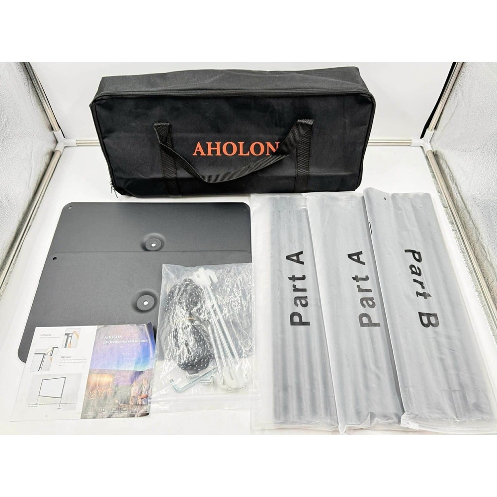 Aholon‎ Projector Stand 120 Inch Portable Projector Stand Projector READ!